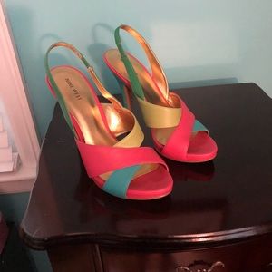 Nine West heels like new